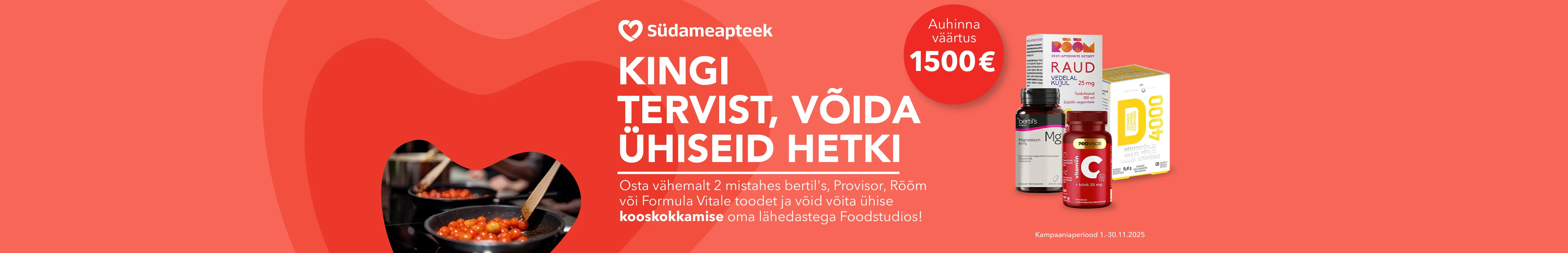 Kingi tervist, võida ühiseid hetki!
