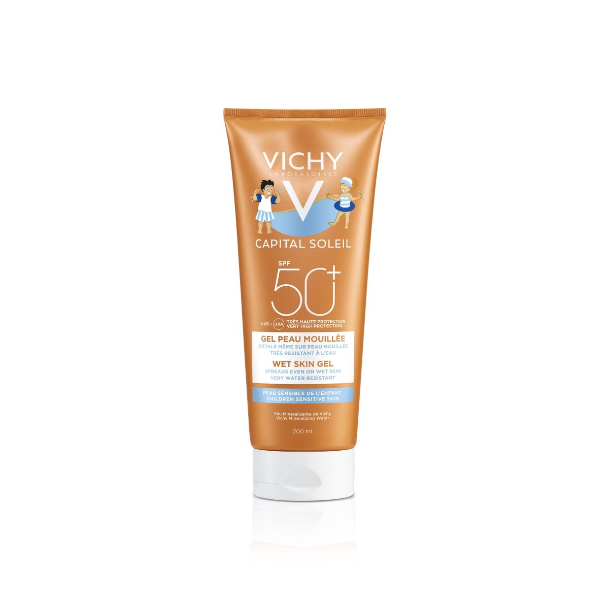 VICHY CS PÄIKESEKAITSE GEEL LASTELE SPF50+ 200ML - Product Image