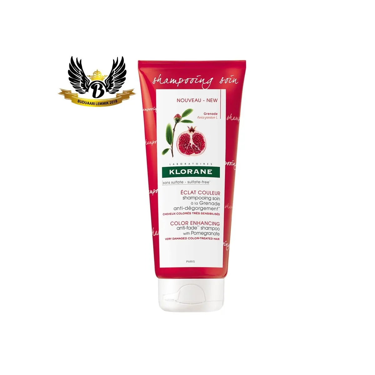 Klorane Anti-Fade Shampoo with Pomegranate 200ml - Product Image