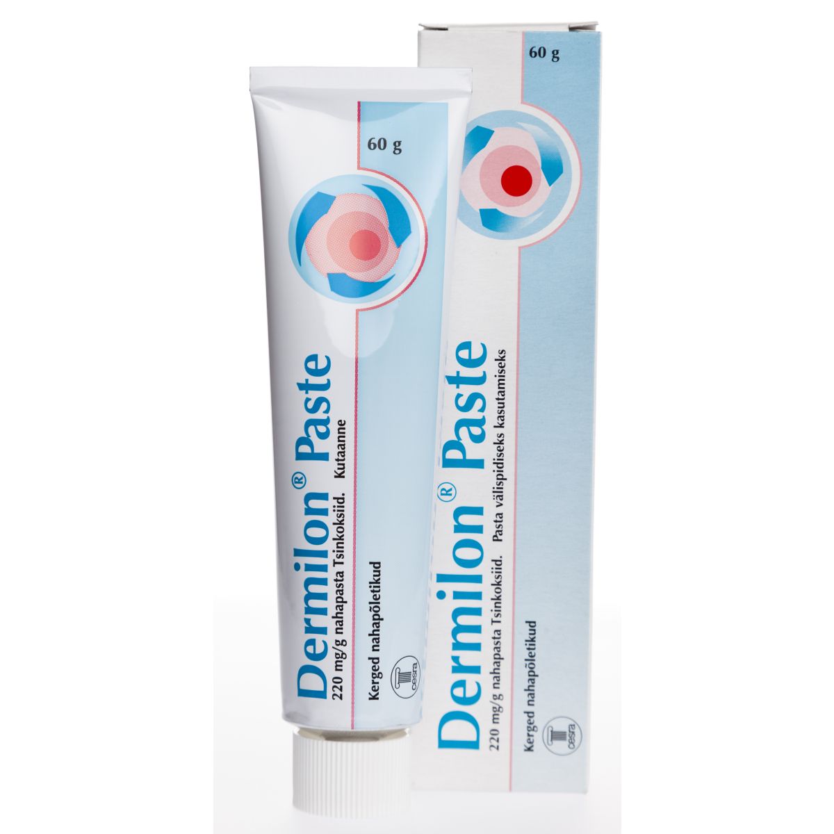 DERMILON PASTE NAHAPASTA 220MG/G 60G - Product Image