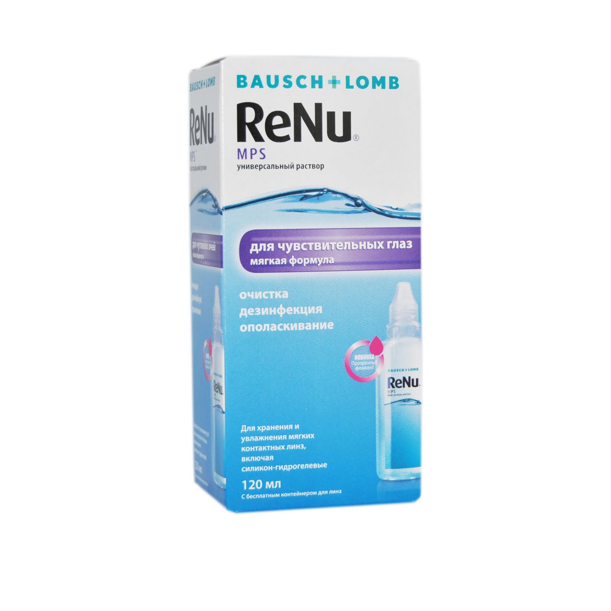 BAUSCH&LOMB RENU MPS TUNDLIKELE SILMADELE 120ML