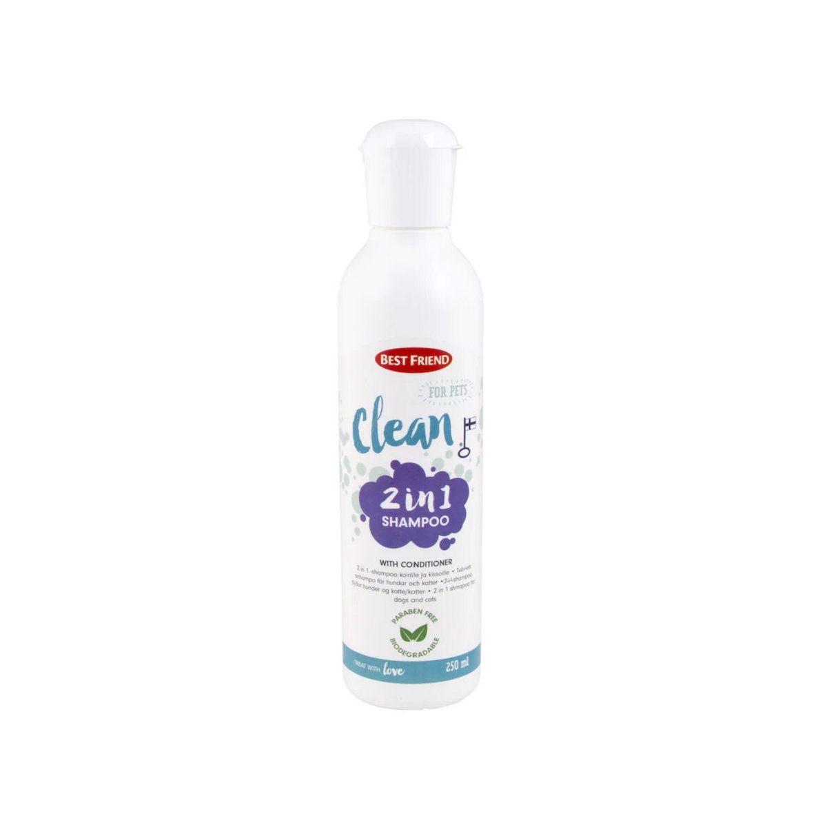 Best Friend Gear шампунь для собак 2IN1 250 мл - Product Image