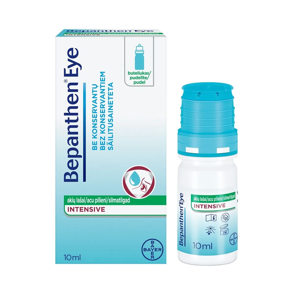 BEPANTHEN EYE INTENSIVE SILMATILGAD 10ML - Product Image