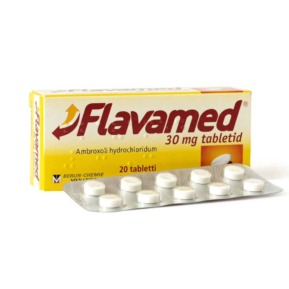 FLAVAMED 30MG TBL 30MG N20 - Product Image