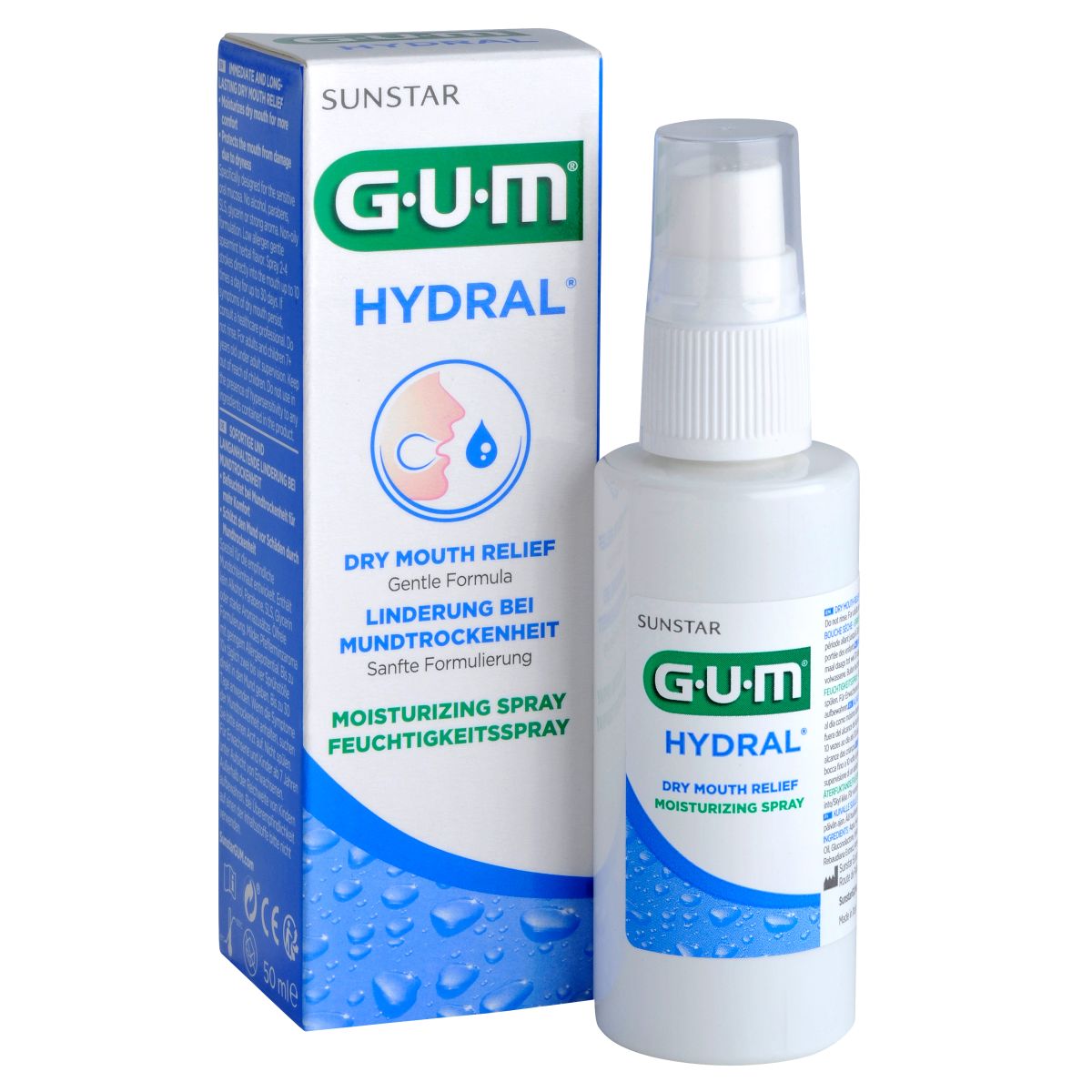 GUM HYDRAL SPREI SUUKUIVUSE LEEVENDAMISEKS 50ML - Product Image