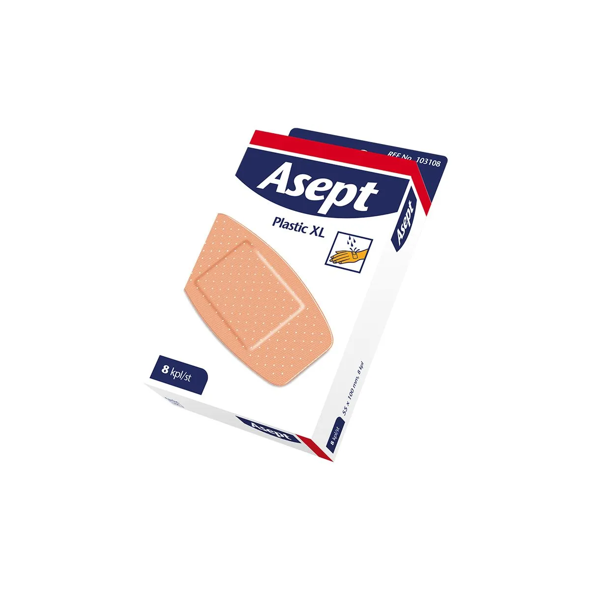 ASEPT PLAASTER PLASTIC XL N8 - Product Image
