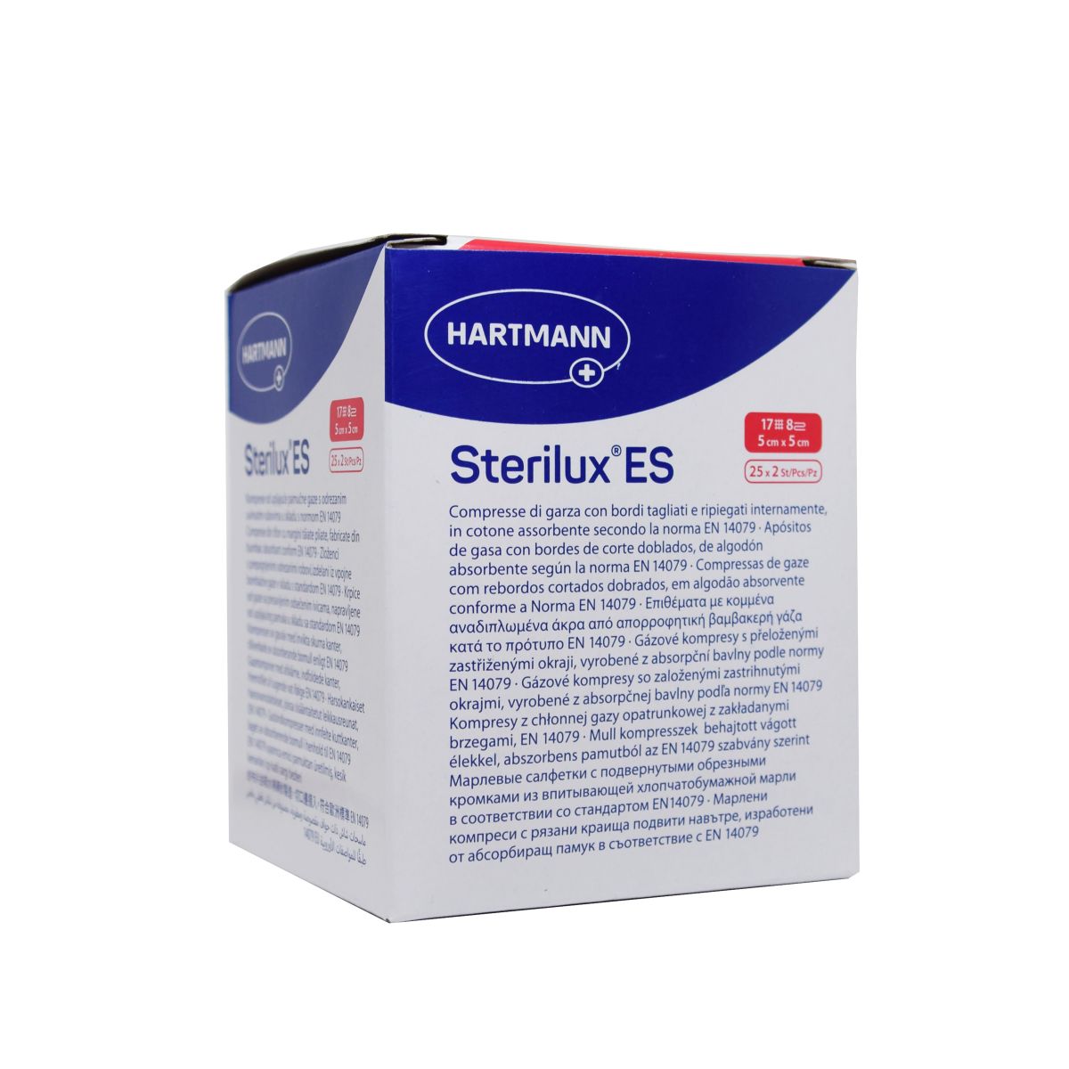 MARLI SALVRÄTIKUD STER. STERILUX ES 5X5CM N2X25/205020/ - Product Image