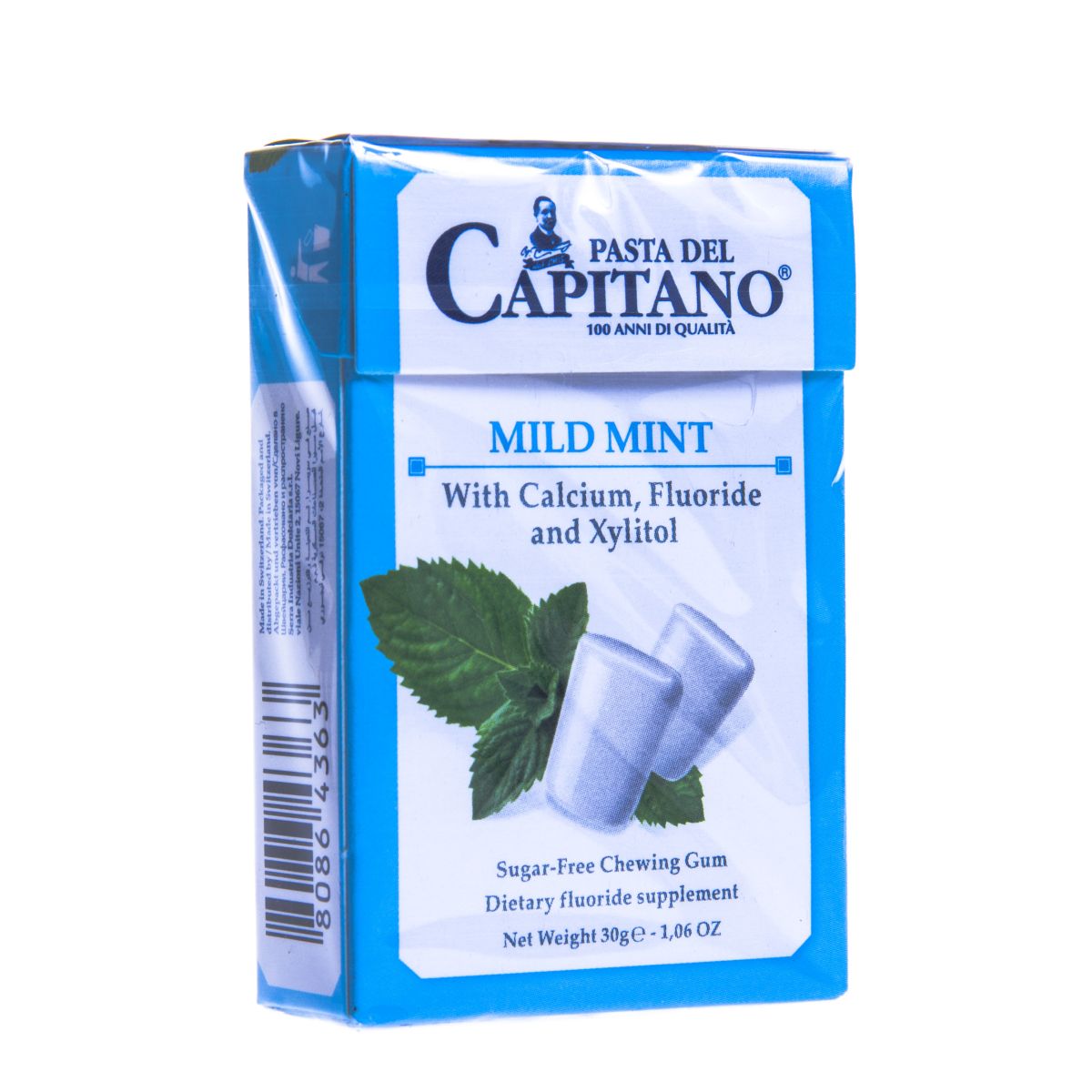 PASTA DEL CAPITANO NÄRIMISKUMM MILD MINT 30G/0333Z59/ - Product Image