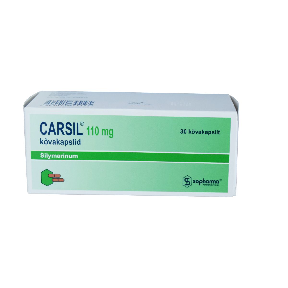 CARSIL CAPS 110MG N30 - Product Image