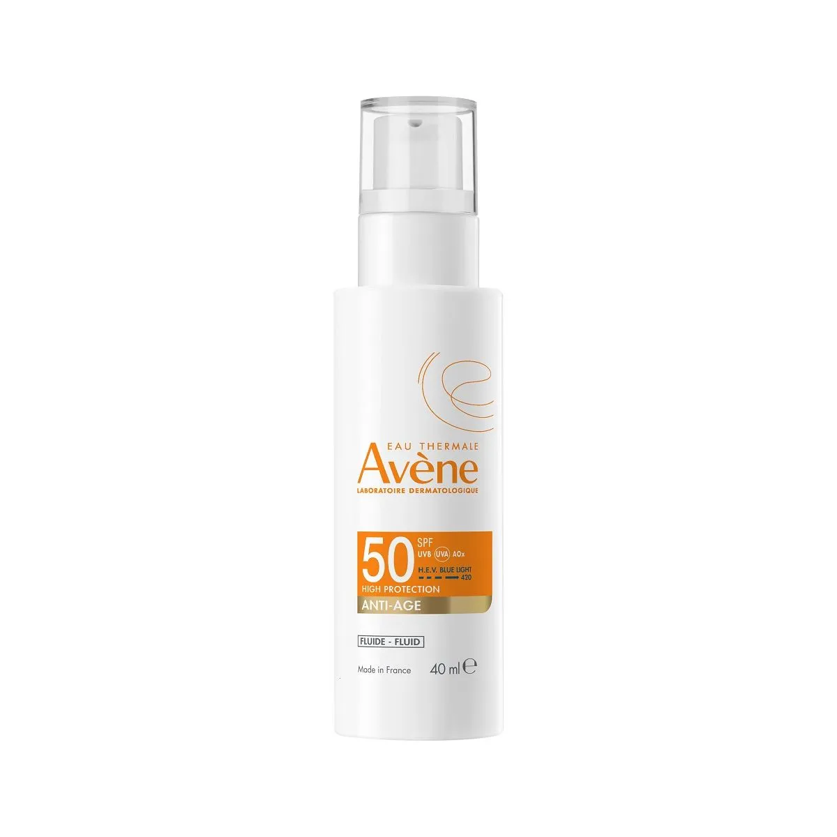 AVENE SUN PÄIKESEKAITSEEMULSIOON VANANEMISVASTANE SPF50+ 40ML - Product Image