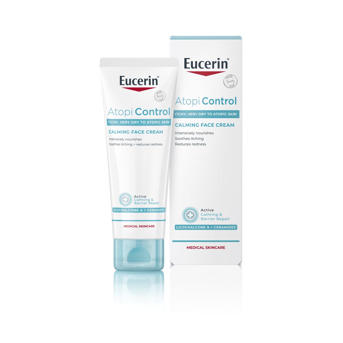 EUCERIN ATOPICONTROL NÄOHOOLDUSKREEM 50ML UUS - Product Image