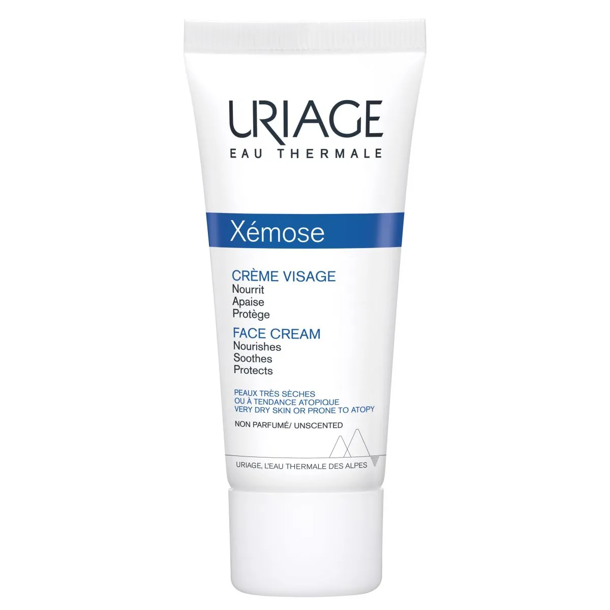 URIAGE XEMOSE VISAGE NÄOKREEM VÄGA KUIVALE NAHALE 40ML - Product Image