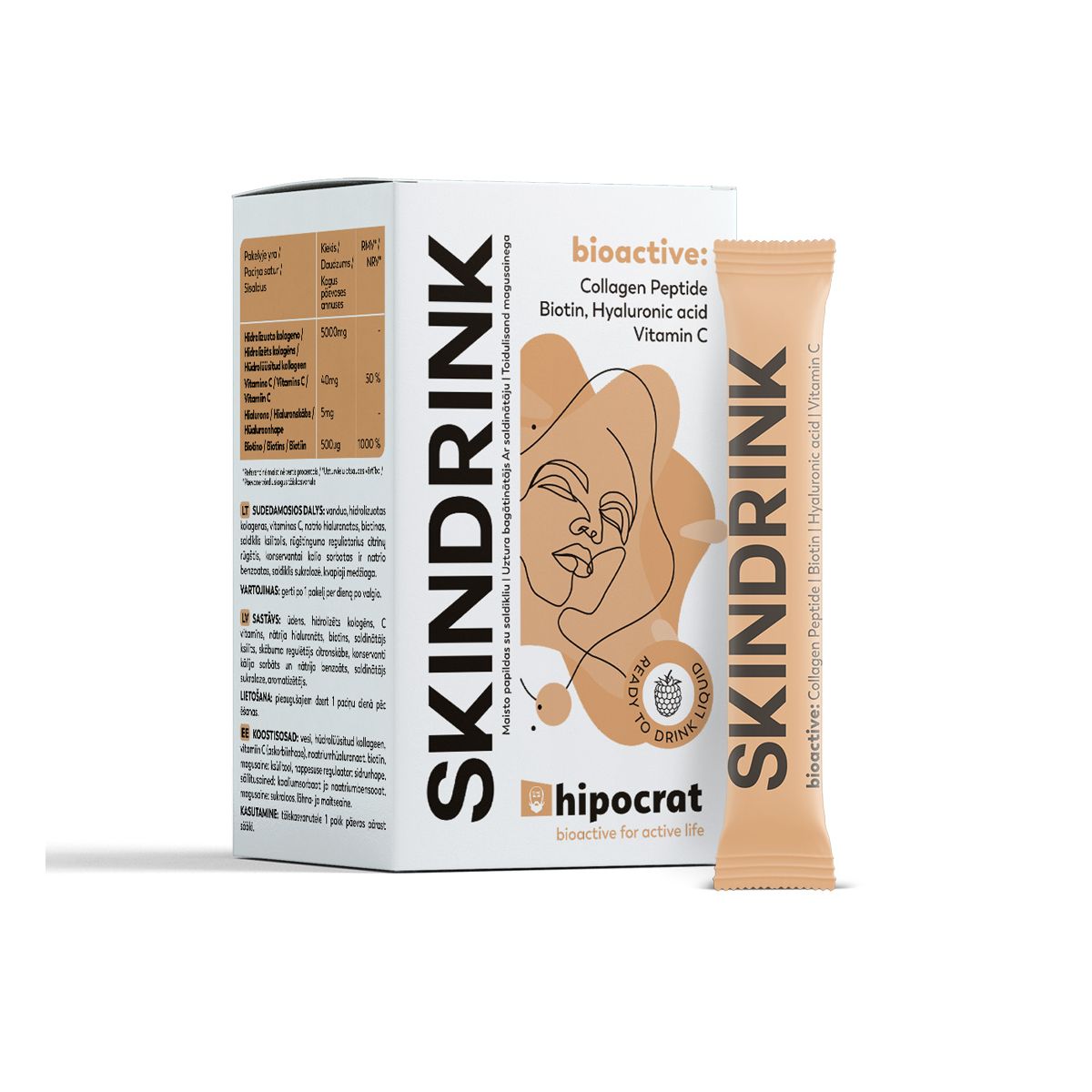 HIPOCRAT SKINDRINK N14 - Product Image