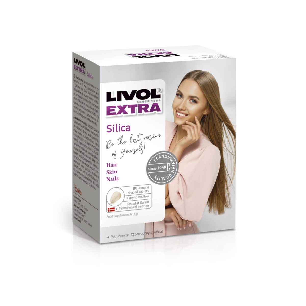 LIVOL EXTRA BEAUTY HAIR, SKIN, NAILS TBL N90 - Product Image