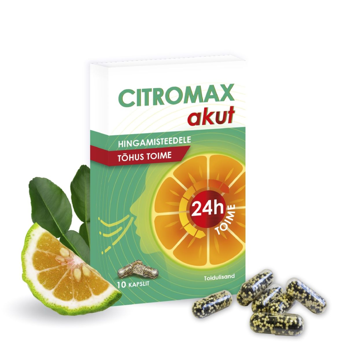 CITROMAX AKUT KAPSLID N10 UUS KOOSTIS - Product Image 1