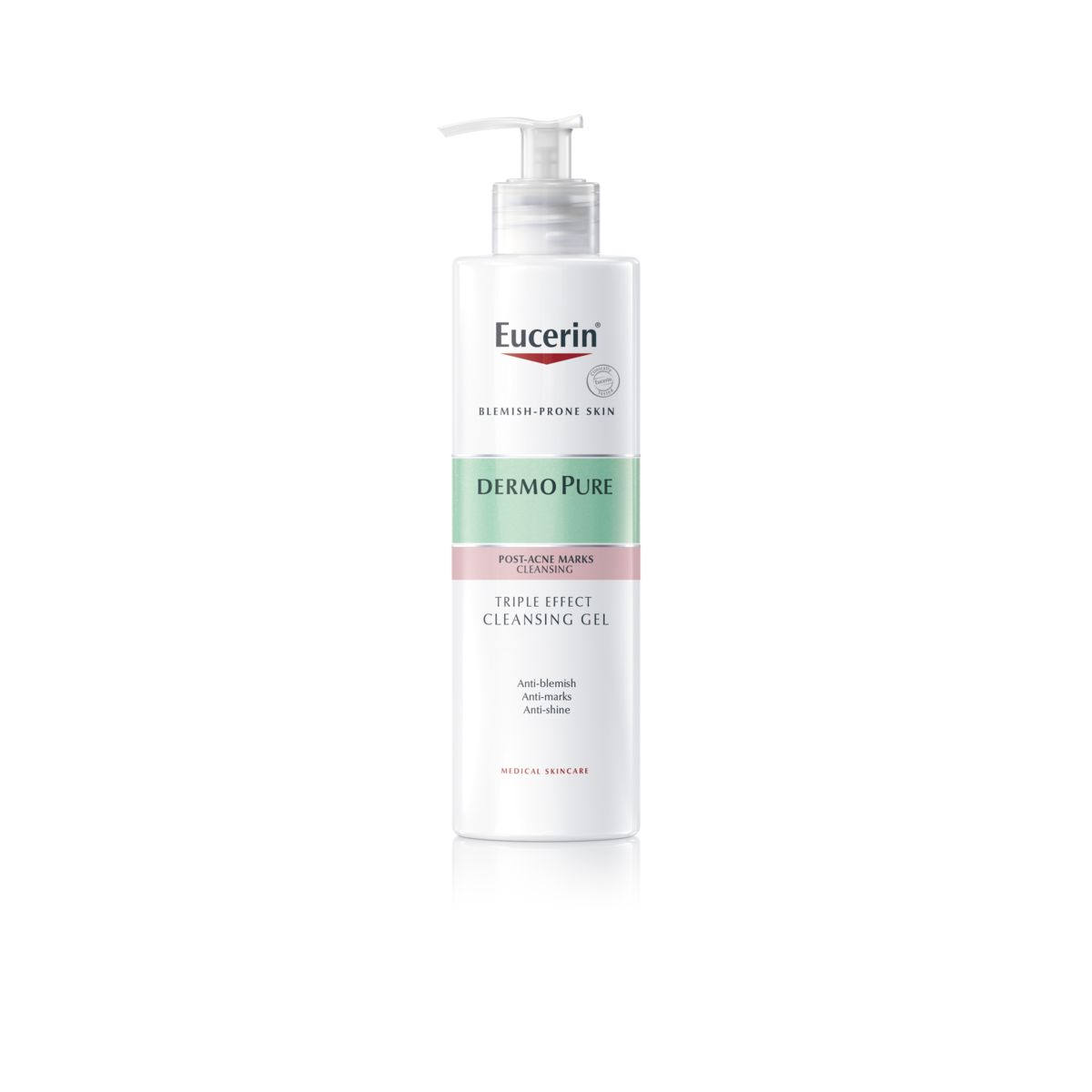 EUCERIN DERMOPURE PUHASTUSGEEL AKNEJÄRGNE 400ML - Product Image