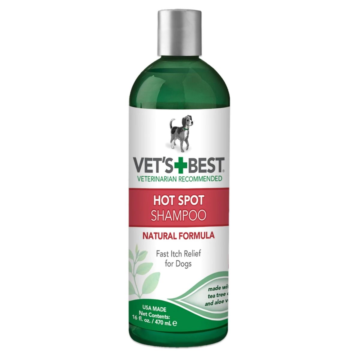 Vets Best Hot Spot Itch шампунь для собак, 470 мл - Product Image
