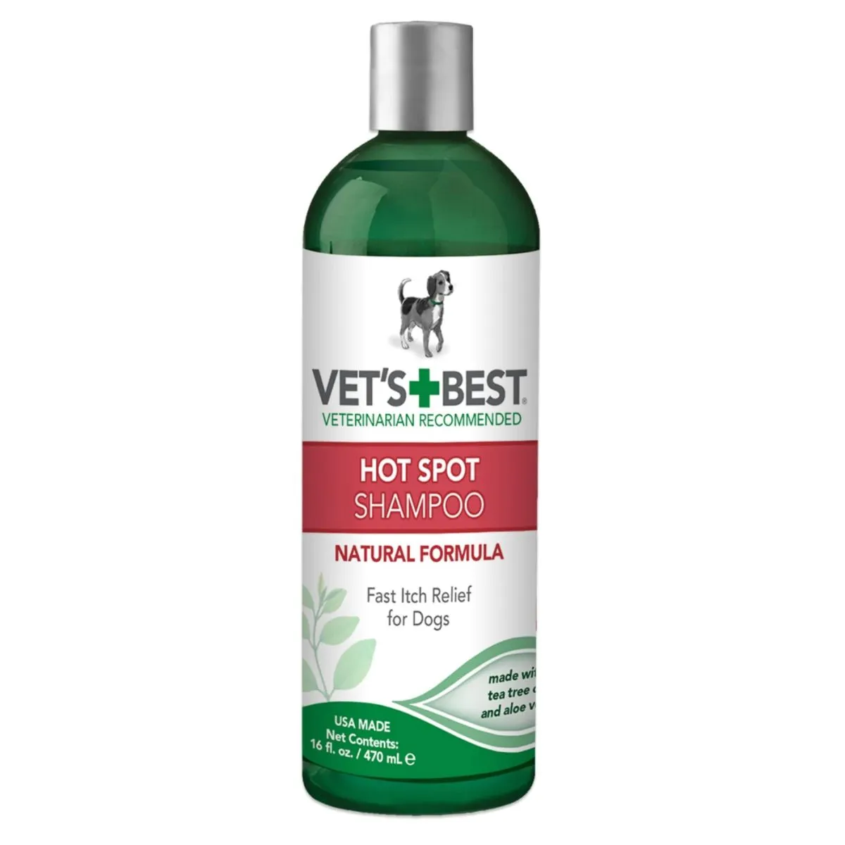 Vets Best Hot Spot Itch шампунь для собак, 470 мл - Product Image