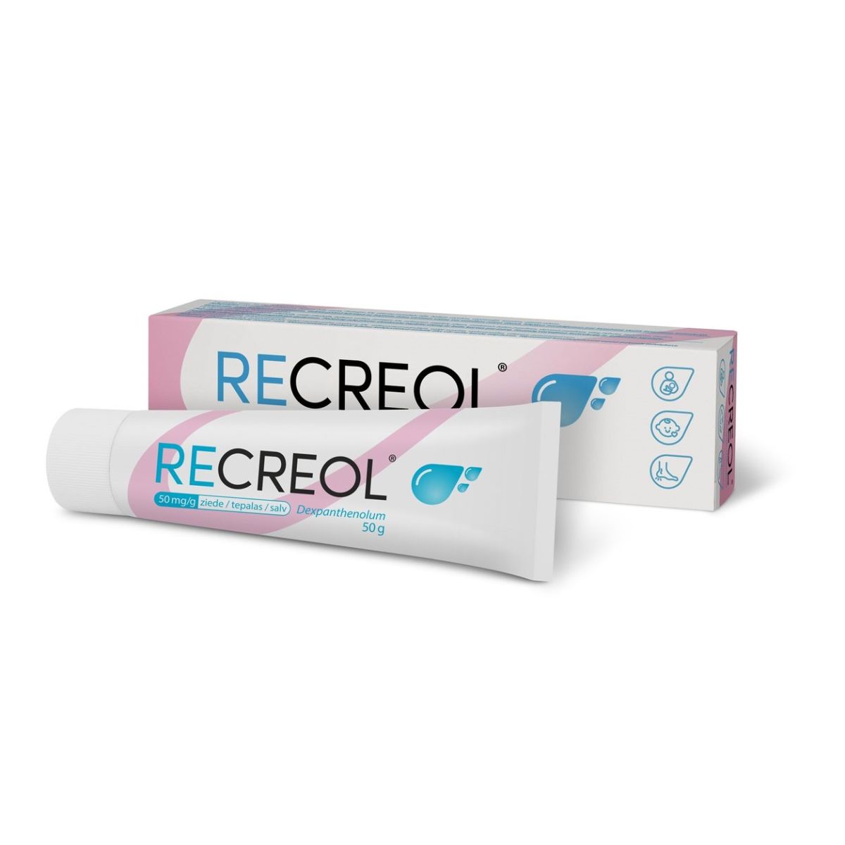 RECREOL SALV 50MG/G 50G - Product Image