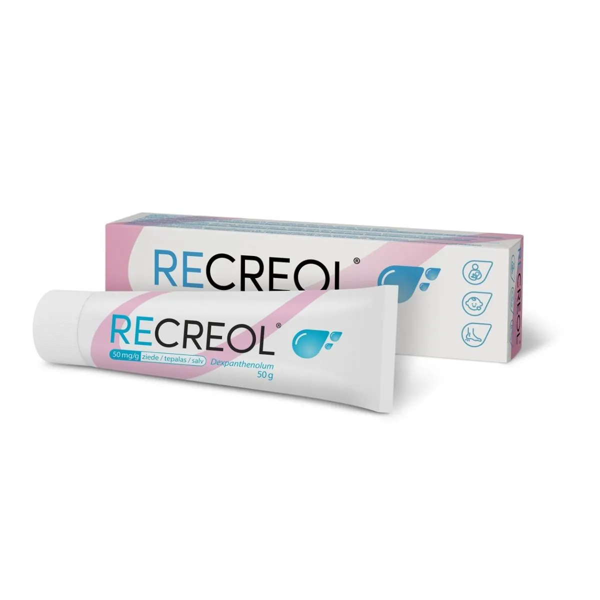 RECREOL SALV 50MG/G 50G - Product Image