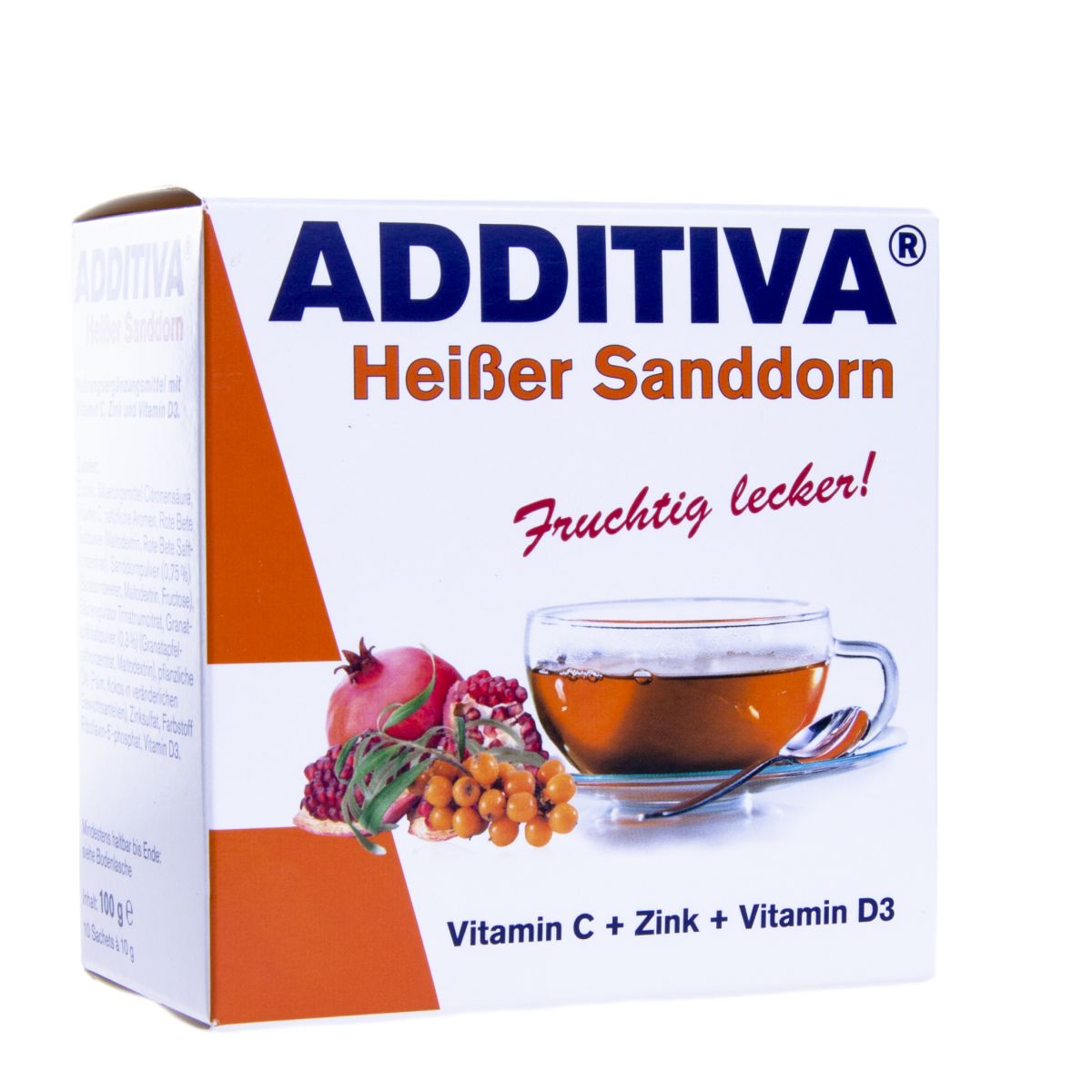 ADDITIVA KUUM JOOK ZN+VIT C+D3 N10 ASTELPAJU JA GRANAATÕUNA