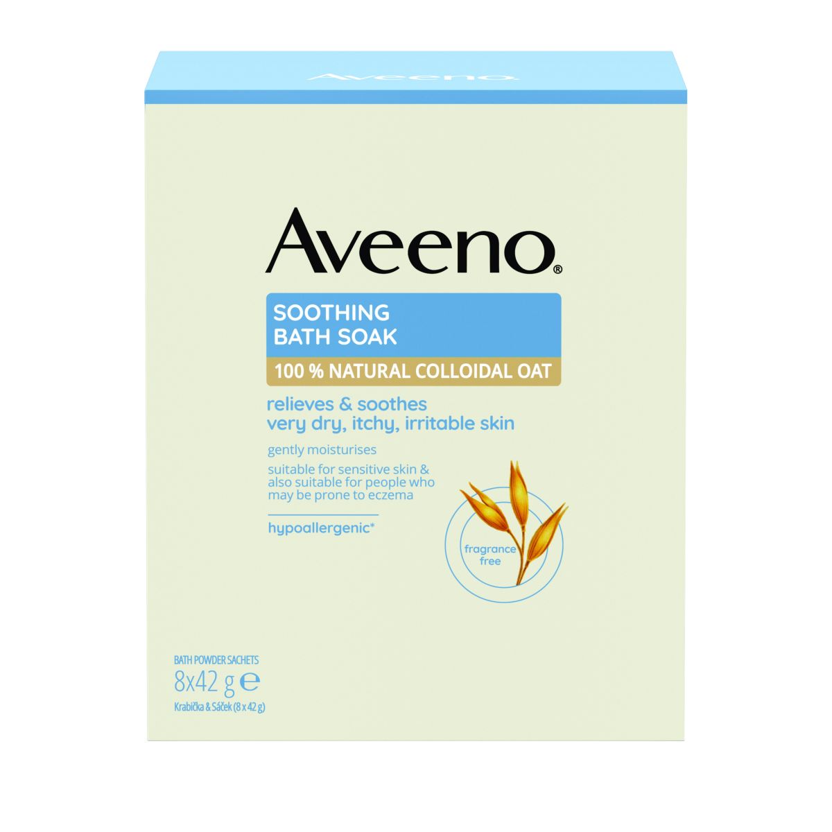AVEENO DERMEXA VANNIPULBER 8X42G - Product Image 1