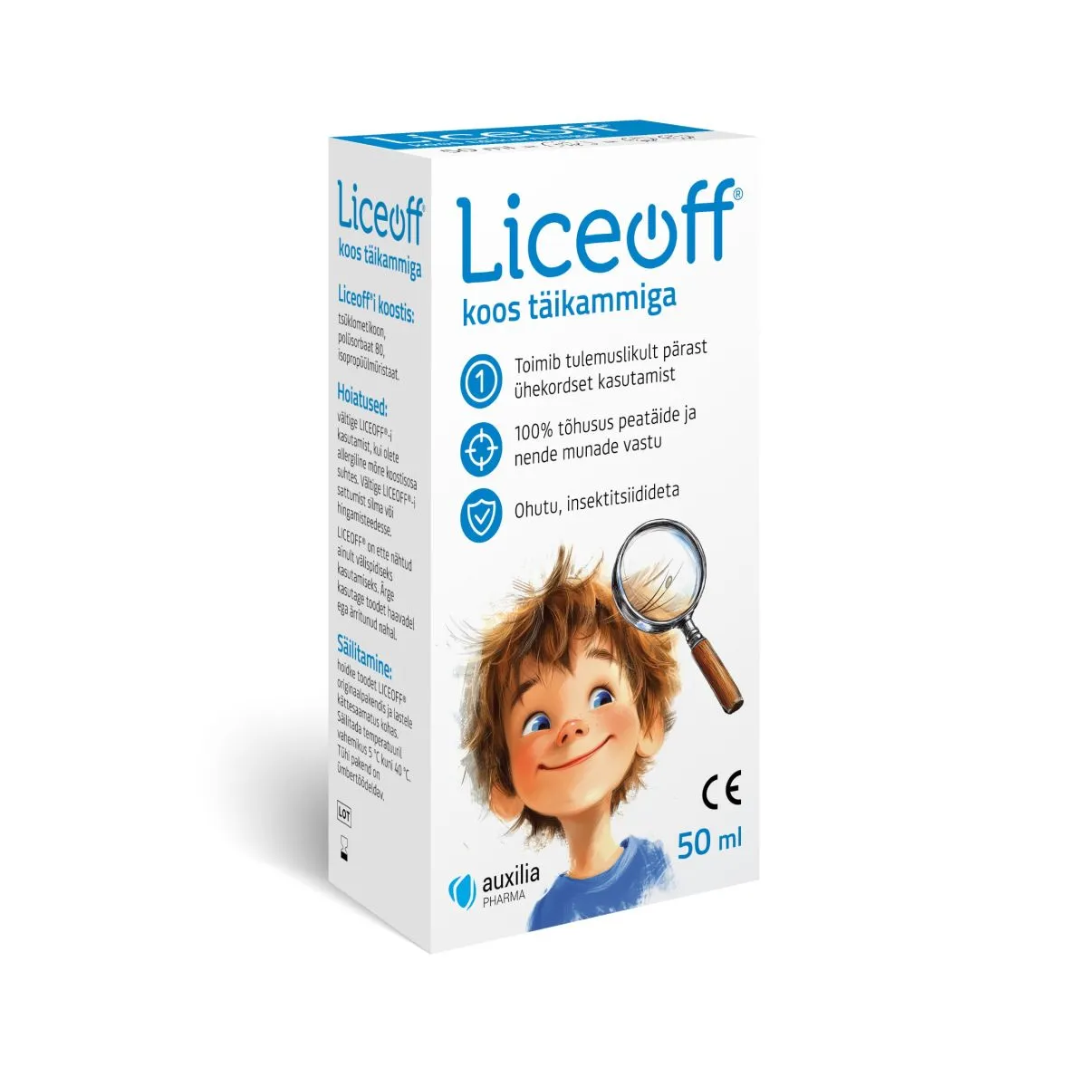 LICEOFF TÄIKAMMIGA 50ML - Product Image