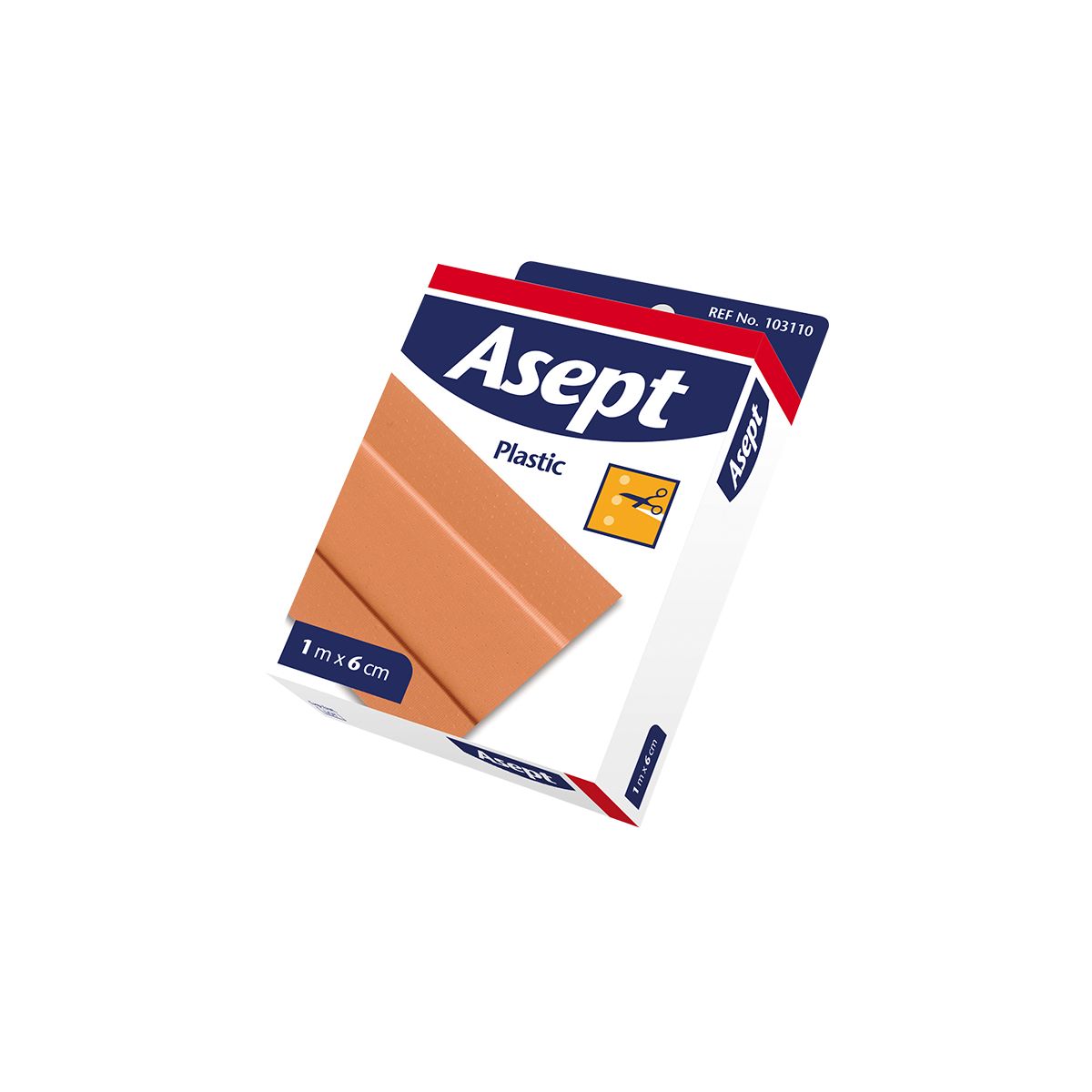 ASEPT PLAASTER PLASTIC 1MX6CM - Product Image