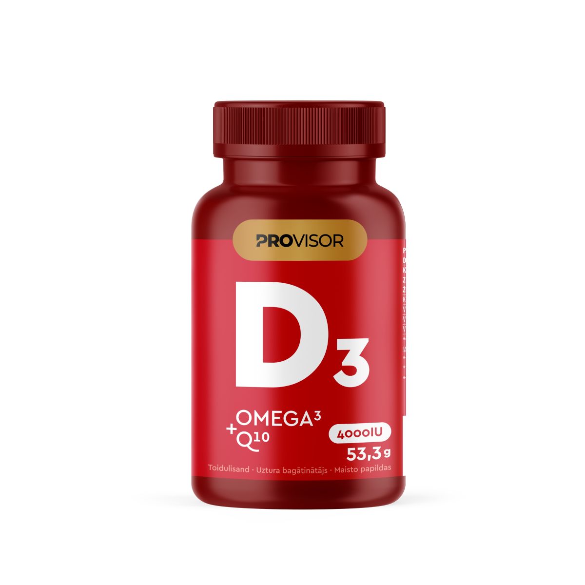 PROVISOR VITAMIIN D + OOMEGA 3 + Q10 N60 UUS - Product Image