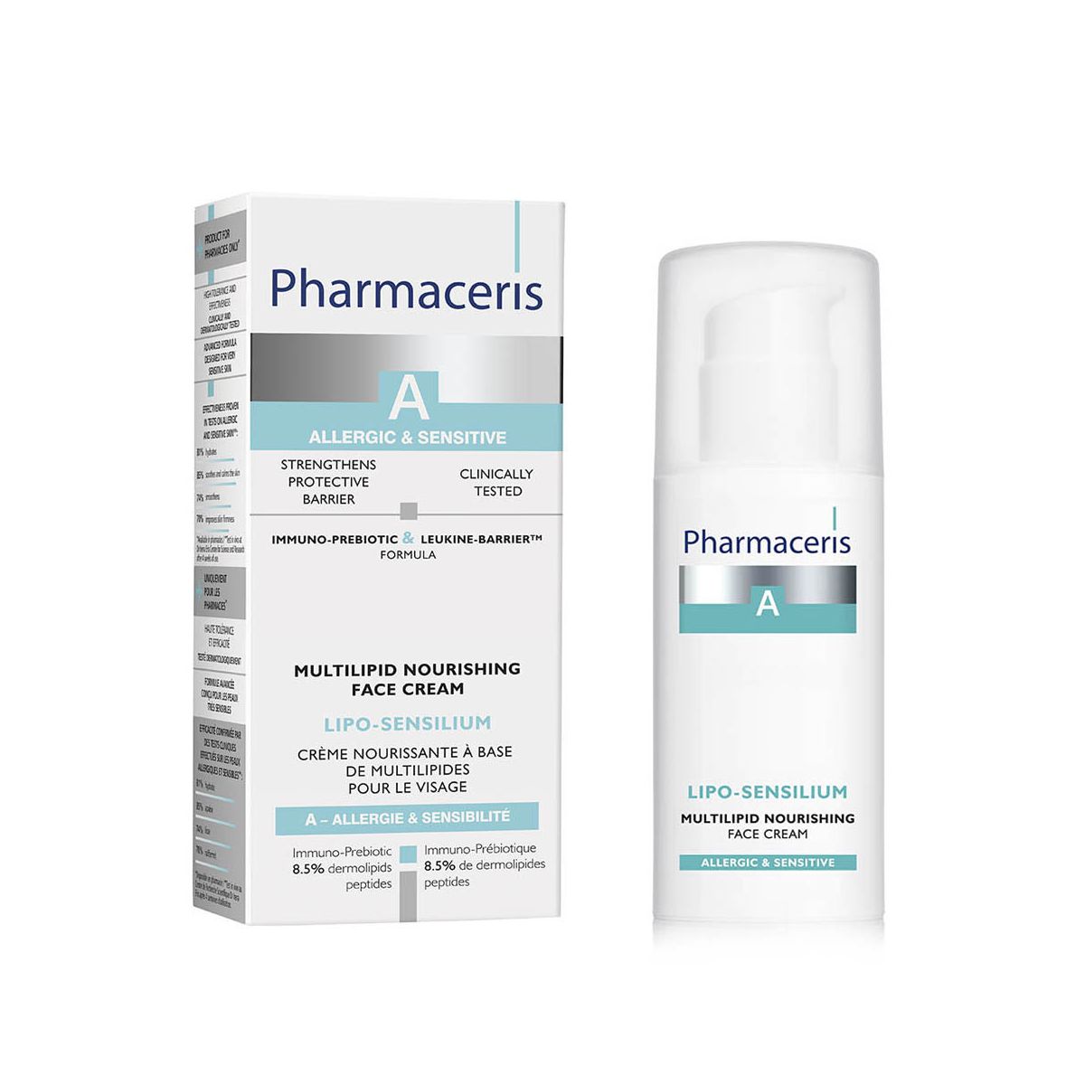 PHARMACERIS A LIPO-SENSILIUM NÄOKREEM TOITEV 50ML - Product Image