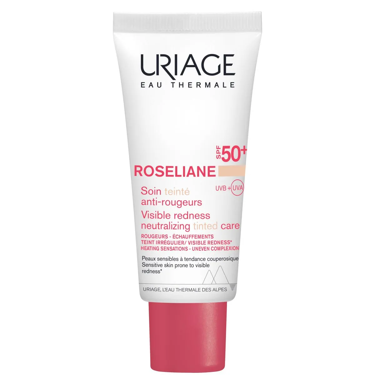URIAGE ROSELIANE CC KREEM PUNETAV NAHK TOONIV SPF50+ 40ML - Product Image