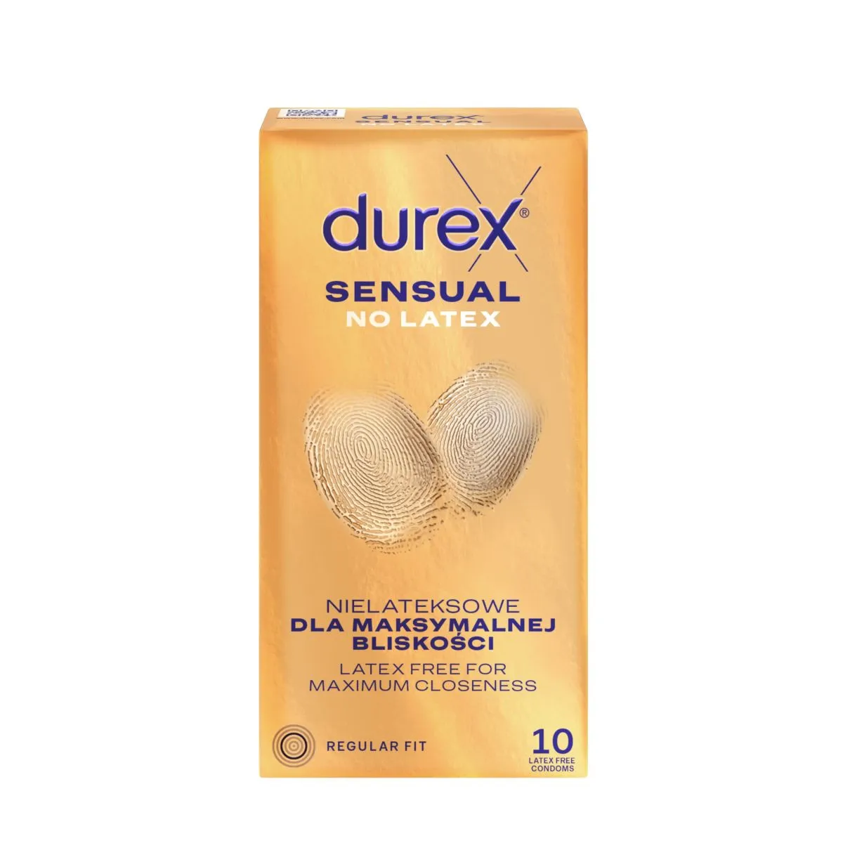 DUREX KONDOOMID SENSUAL NO LATEX  N10 - Product Image