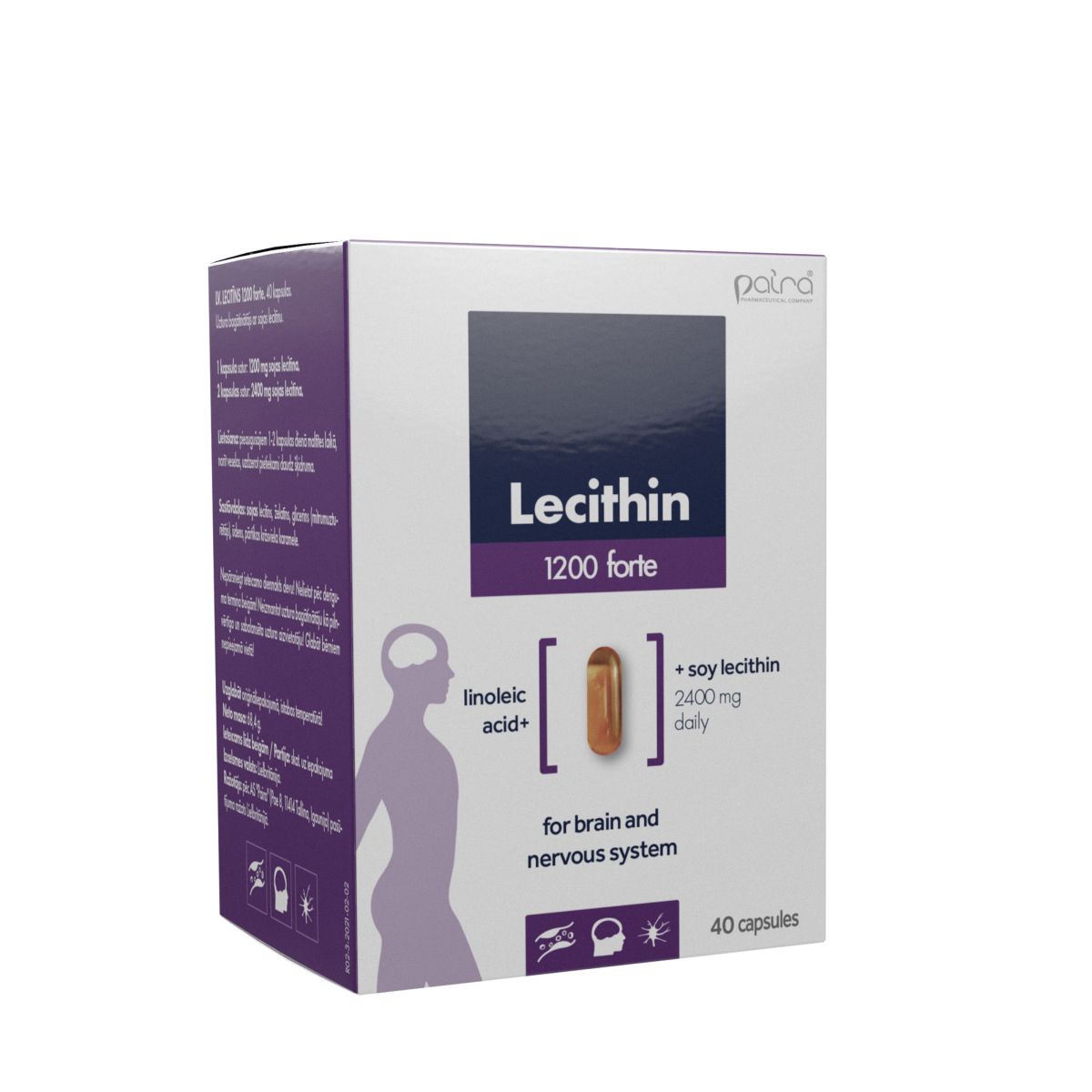 LETSITIIN 1200 FORTE CAPS N40 (PAIRA) - Product Image