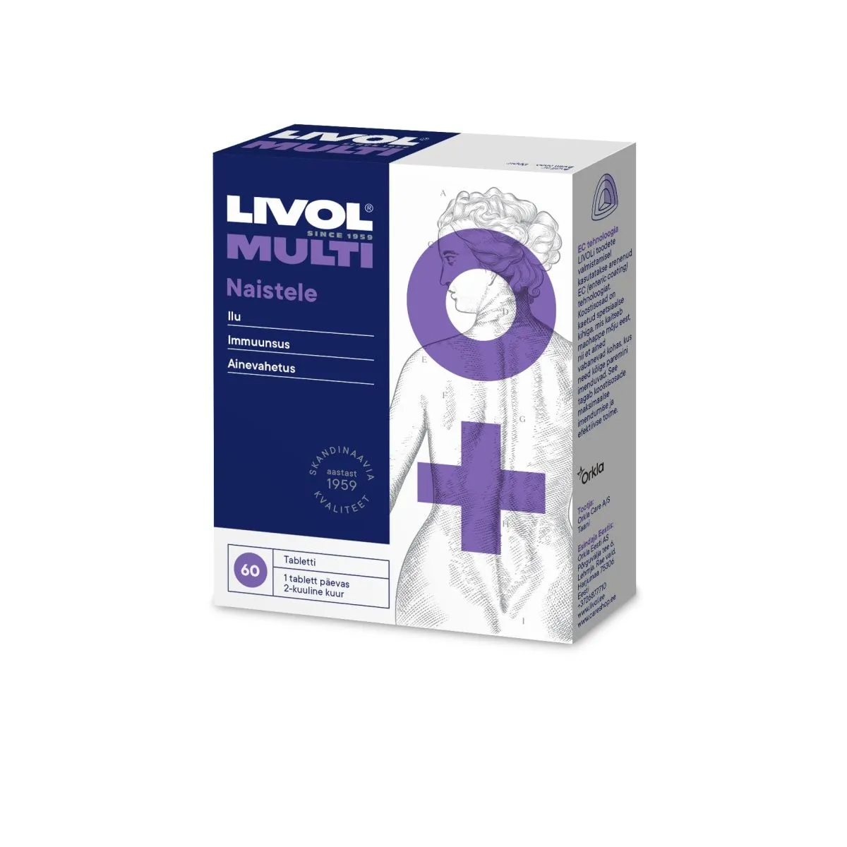 LIVOL MULTI NAISTELE TBL N60 - Product Image