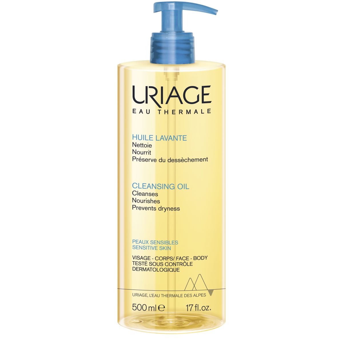 URIAGE DUSHIÕLI KUIVALE JA TUNDLIKULE NAHALE 500ML - Product Image