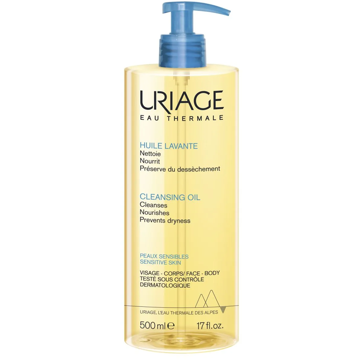 URIAGE DUSHIÕLI KUIVALE JA TUNDLIKULE NAHALE 500ML - Product Image