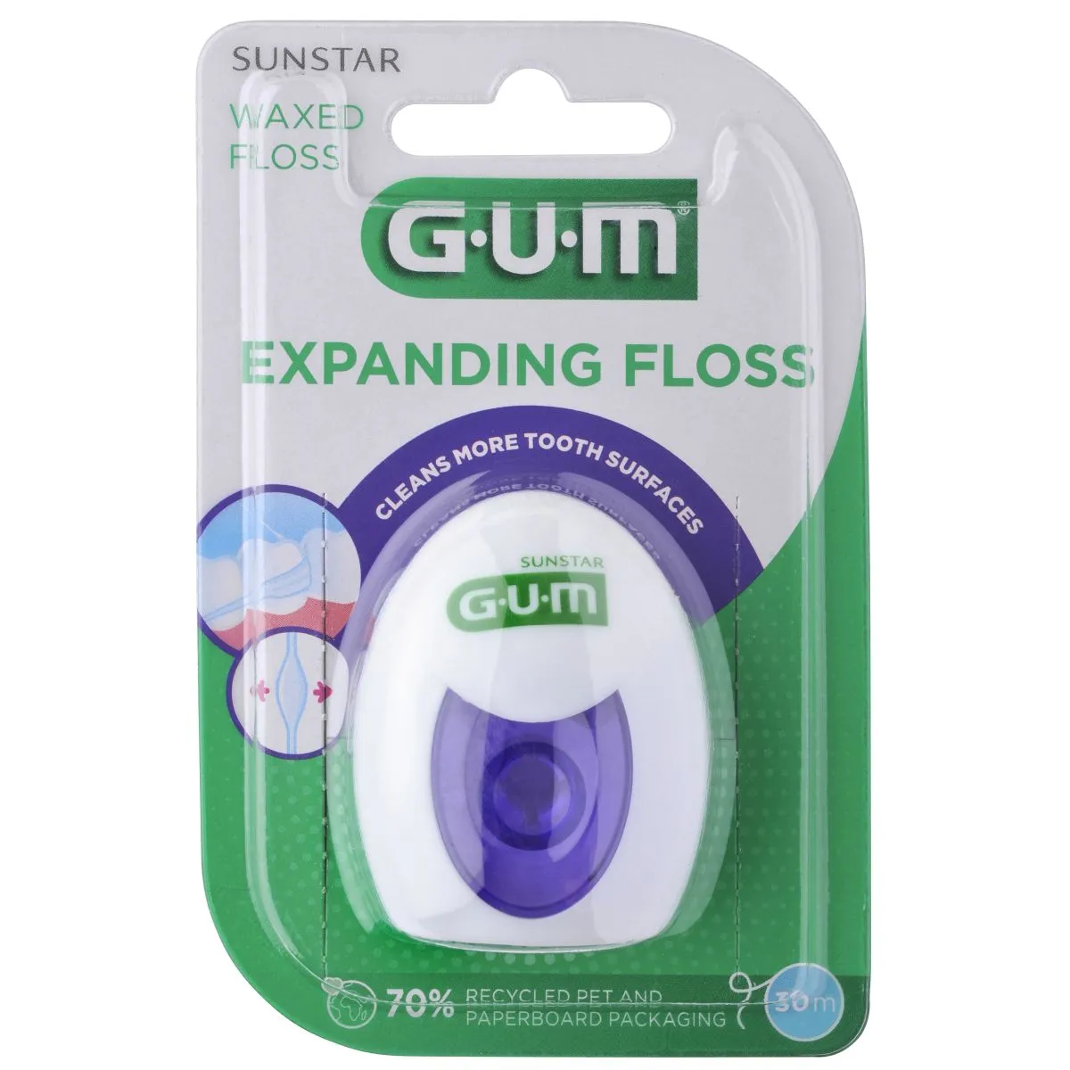 GUM EXPANDING ЗУБНАЯ НИТЬ 30M /2030/ - Product Image