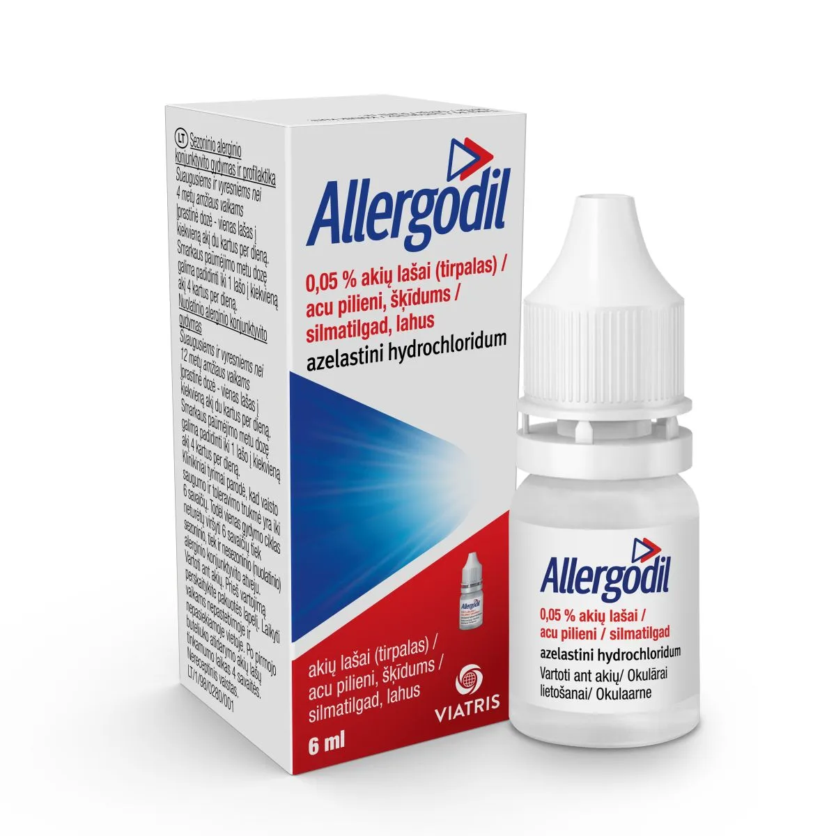 ALLERGODIL SILMATILGAD 0,5MG/ML 6ML