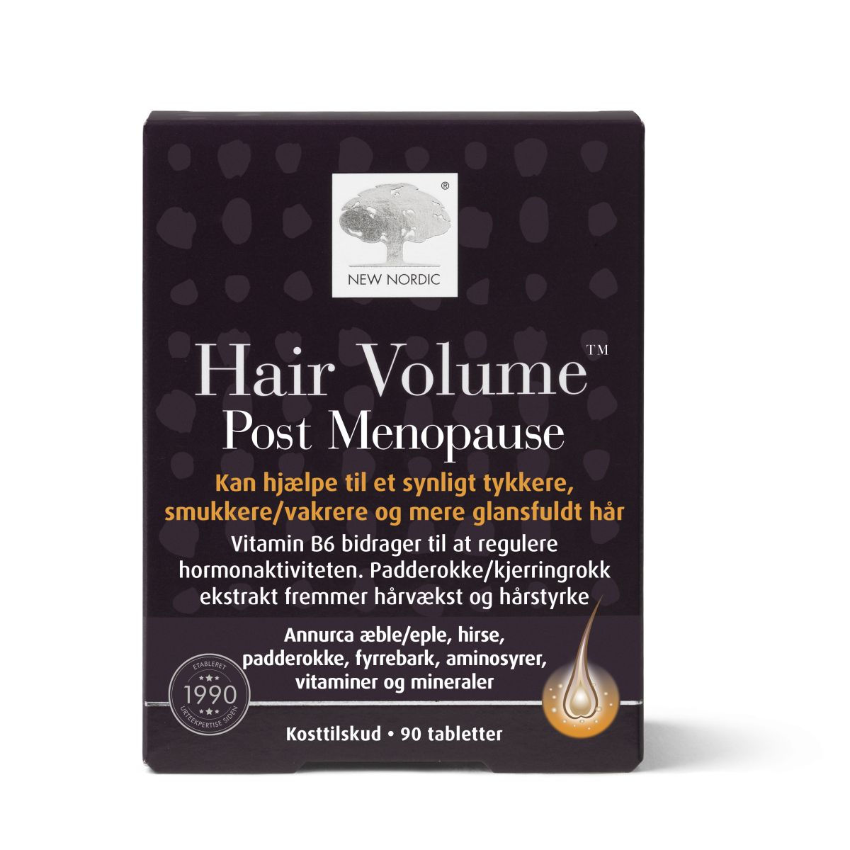 NEW NORDIC HAIR VOLUME POST MENOPAUSE TBL N90 - Product Image
