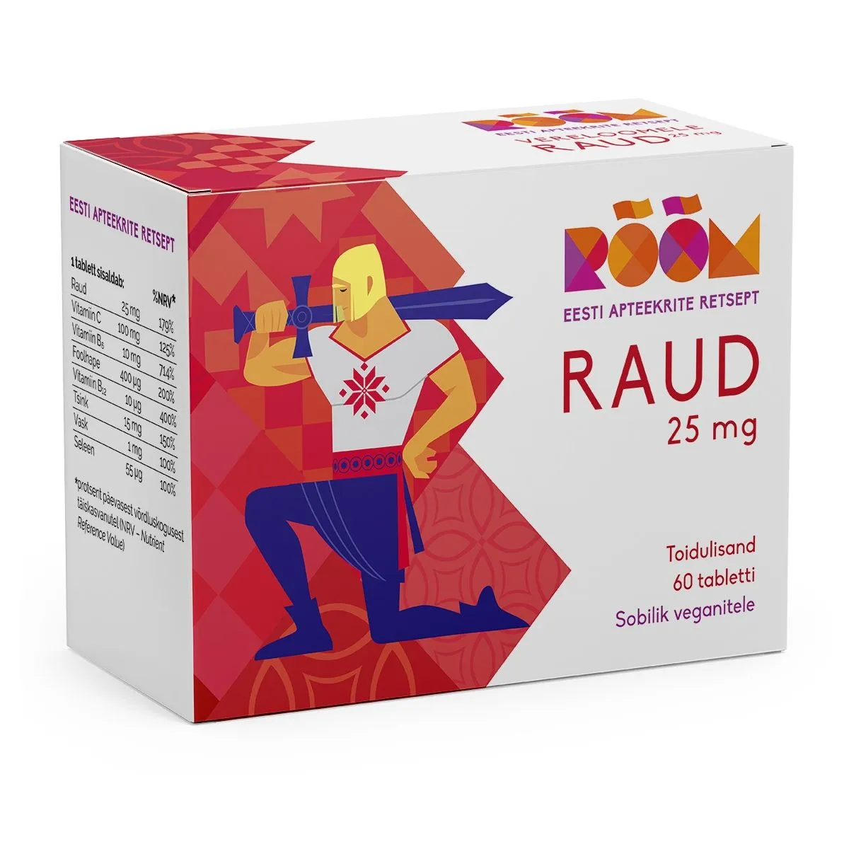 RÕÕM RAUD 25MG TBL N60
