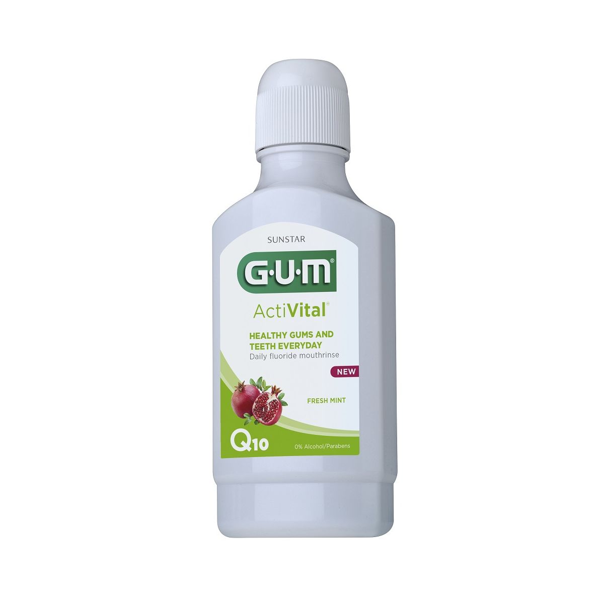 GUM ACTIVITAL ОПОЛАСКИВАТЕЛЬ ДЛЯ ПОЛОСТИ РТА 300ML /6061/ - Product Image