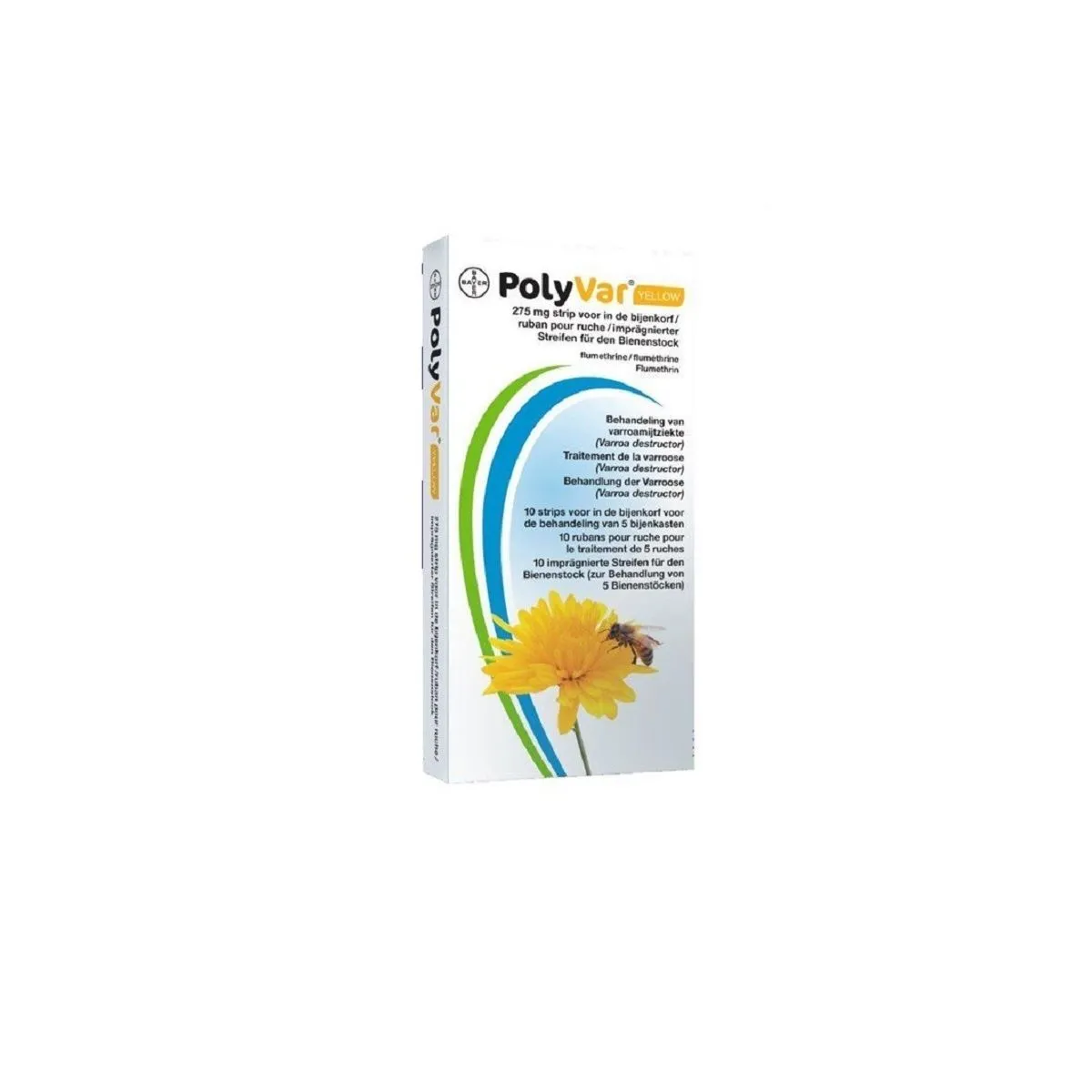 POLYVAR YELLOW RAVIMRIBA 275MG N10 - Product Image