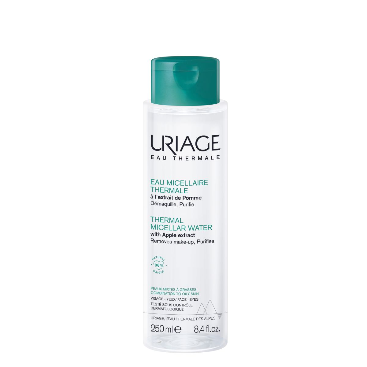 URIAGE MITSELLAARVESI KOMBINEERITUD JA RASUSELE NAHALE 250ML - Product Image