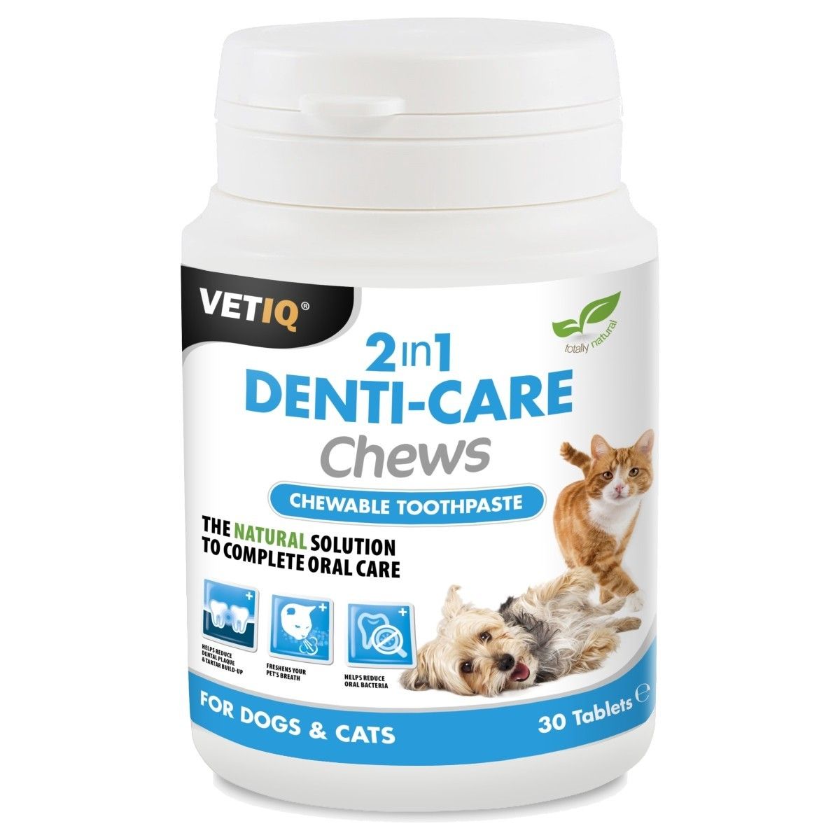 Mark+ Chappell Denti Care пищевая добавка для собак/кошек, 30 таб. - Product Image