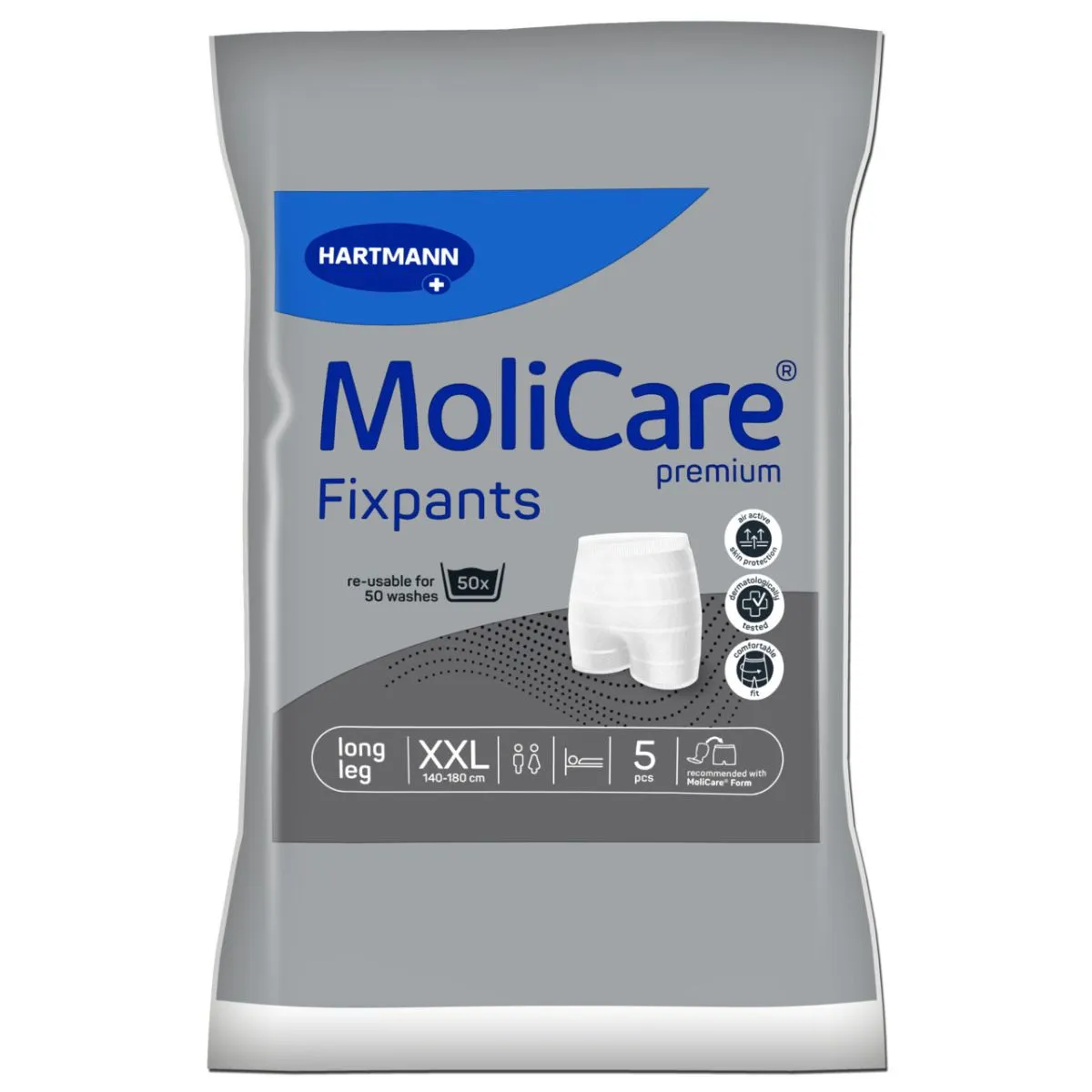 MOLICARE FIXPANTS LONG LEG XXL N5 /947799/ - Product Image