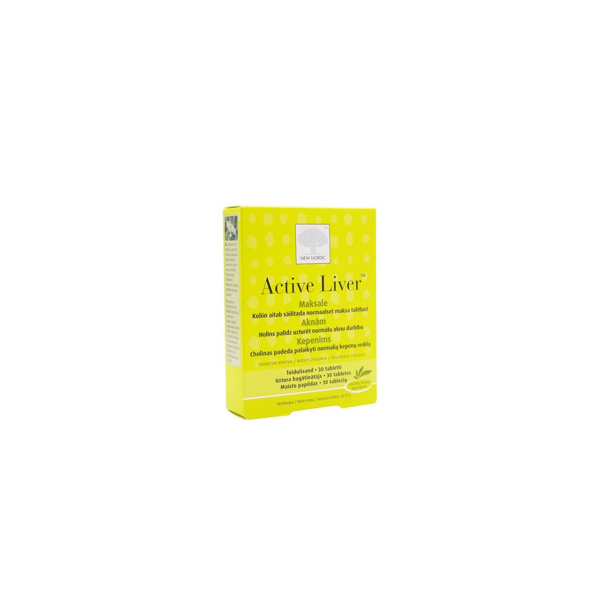 NEW NORDIC ACTIVE LIVER TBL N30