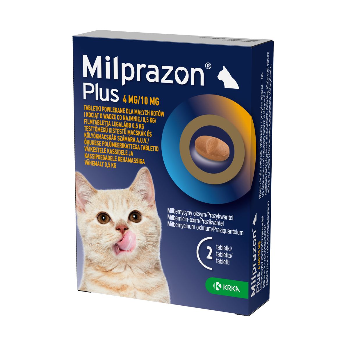 MILPRAZON PLUS KATTEGA TBL 4+10MG N2 (KASS) - Product Image
