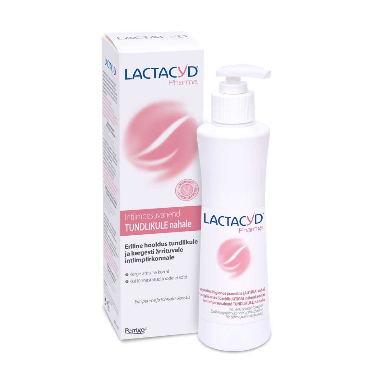 LACTACYD PHARMA INTIIMPESUVAHEND TUNDLIKULE NAHALE 250ML - Product Image