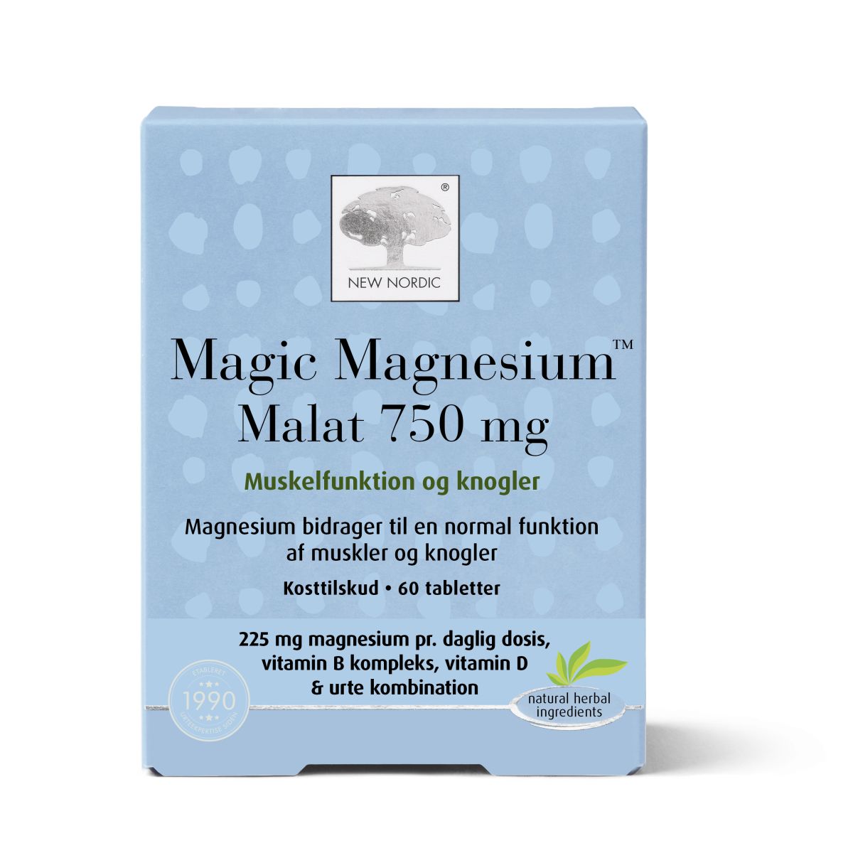 NEW NORDIC MAGIC MAGNESIUM MALATE TBL 750MG N60 - Product Image