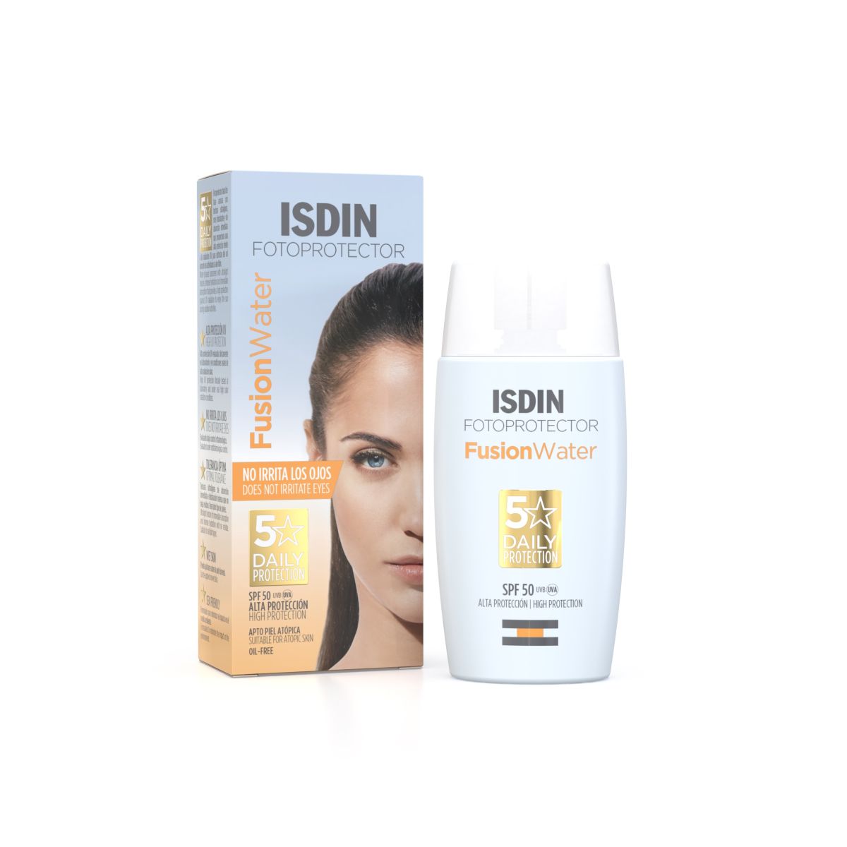 ISDIN SUN PÄIKESEKAITSEEMULSIOON NÄOLE SPF50 50ML - Product Image